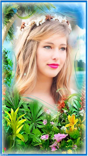 Summer Photo Frame Screenshot 1