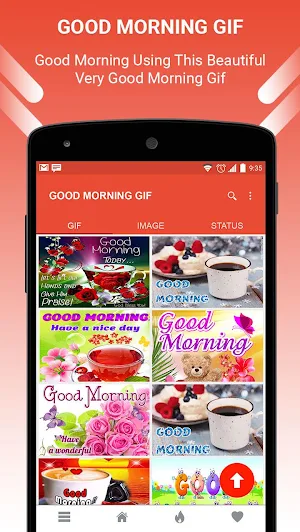 GIF Good morning & Night Screenshot 2