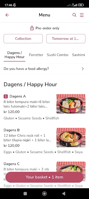 Muji Sushi Screenshot 1