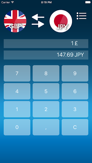 Currency Converter Screenshot 1