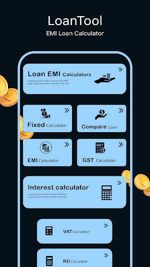 LoanTool : EMI Loan Calculator Screenshot 2