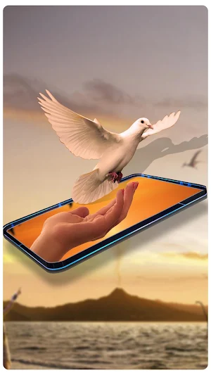 3D Photo Editor - Photo In Hole Screenshot 1