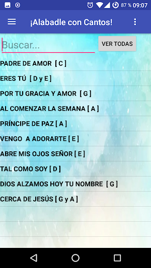 Coritos Cristianos con Acordes de Guitarra Screenshot 3