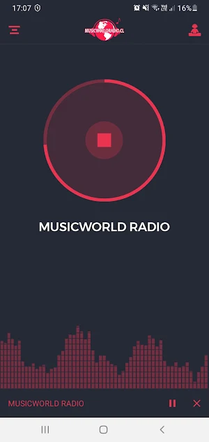 MUSICWORLD RADIO Screenshot 1