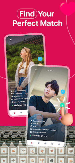 K-Dating - Make Korean Friends Screenshot 1