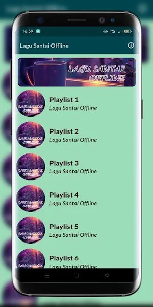 Lagu Santai Offline Screenshot 0