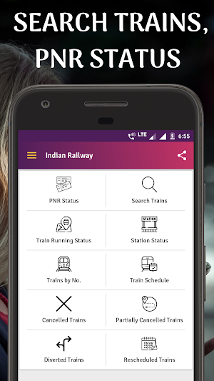 Train PNR Status, Rail Running Status, Train Info Screenshot 0