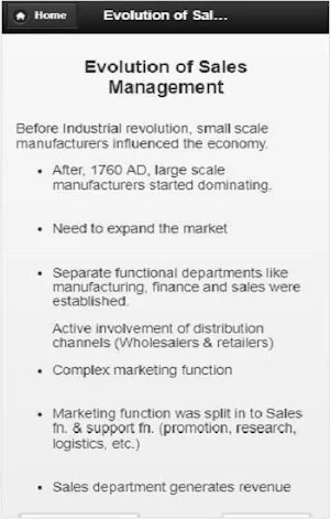 Sales management Screenshot 1