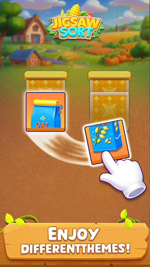 Jigsaw Sort Game Screenshot 0