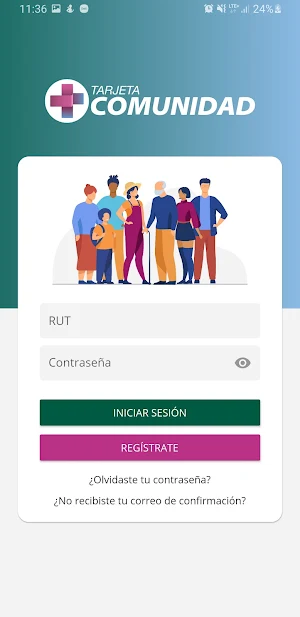 Tarjeta Más Comunidad Screenshot 1