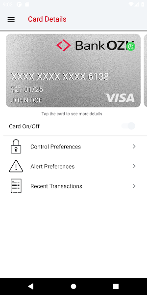 Bank OZK Cards screenshot 1