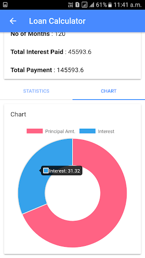 Loan Calculator Screenshot 2