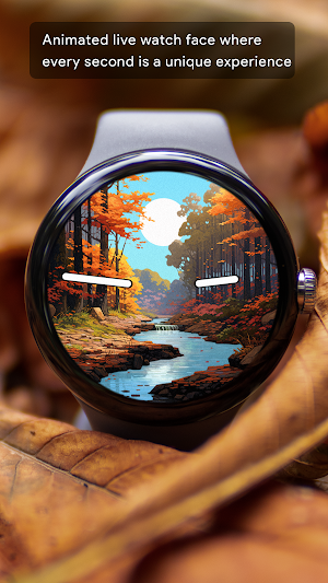 Horizon Autumn Set Watch Faces Screenshot 1