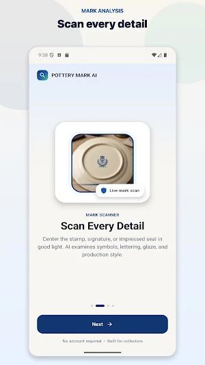 Pottery Mark Identifier Screenshot 0