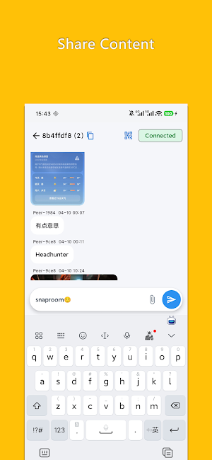 SnapRoom - Text & Image Sync Screenshot 2