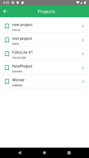 FolioLite Screenshot 1