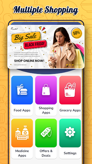 All In One Food Ordering App Screenshot 3