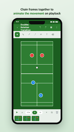 Badminton Tactics Screenshot 3