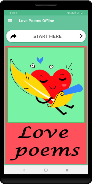 Love Poems Offline Screenshot 0