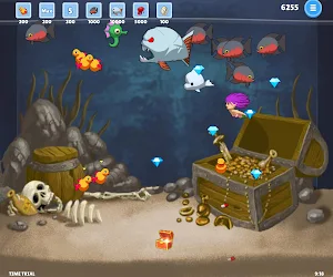 Aquarium: Grow Fish vs Aliens Screenshot 1