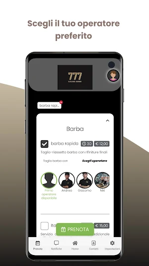 777 Elegance Barber Screenshot 2
