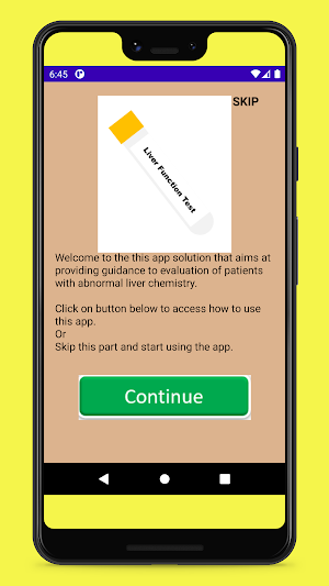Sick Liver App (SLAPP) Screenshot 0
