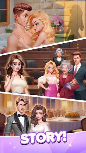 Love Saga : Merge & Makeover Screenshot 3