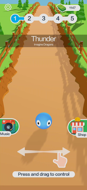 Sticky Ball Run: Roll with Pop Screenshot 0