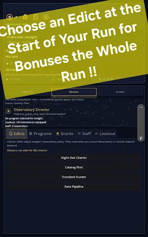 Stellar Observatory Idle Screenshot 2