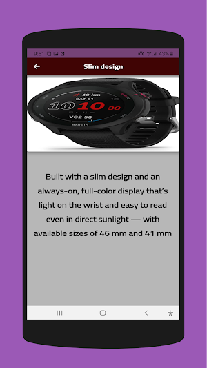 Garmin Forerunner 255 guide Screenshot 3