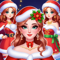 Christmas Dress Up Makeup Game