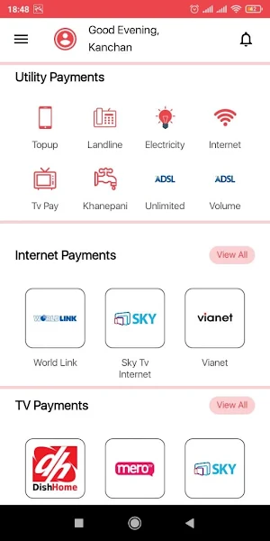 Kanchan Mobile Banking Screenshot 3