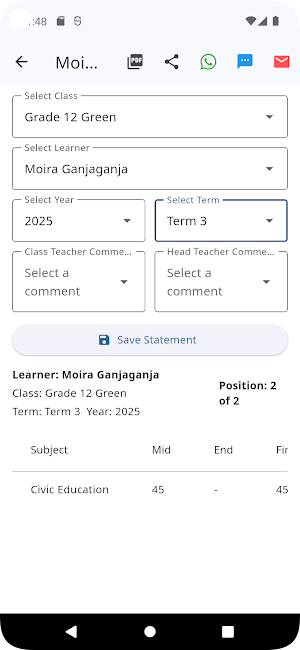 Edumetrics Zambia Screenshot 3