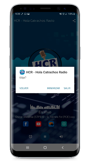 HCR - Hola Catrachos Radio Screenshot 3