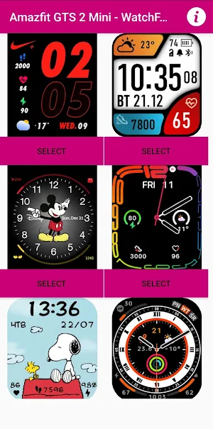 GTS 2 Mini - Watchface Screenshot 1