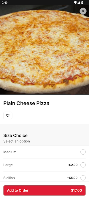 Mario's Pizza Homemade Cuisine Screenshot 3