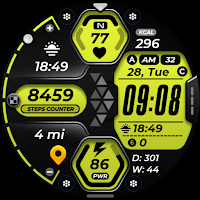 Hybrid Watch Face OMG 318
