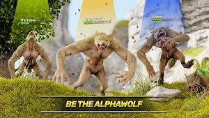 Wolf Game: Wild Wolf Animal 3D Screenshot 0