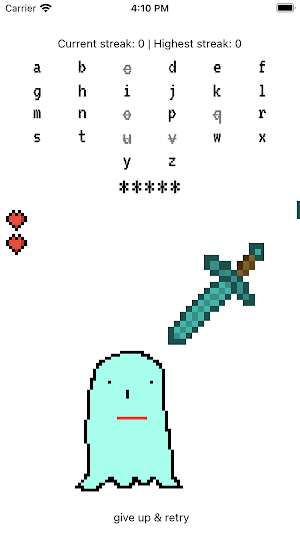 Guess a word or die Screenshot 1