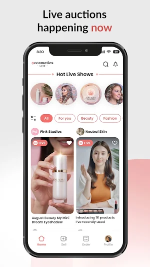 eCosmetics Live Screenshot 2