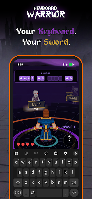 Keyboard Warrior Screenshot 1