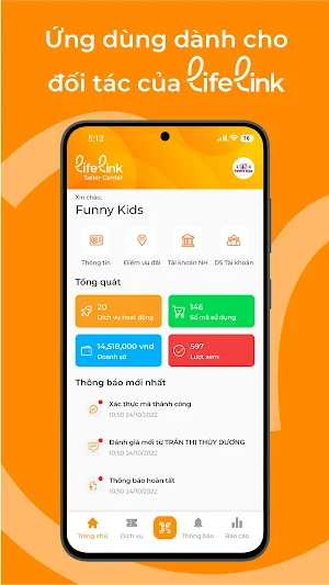 LifeLink Seller Center Screenshot 1
