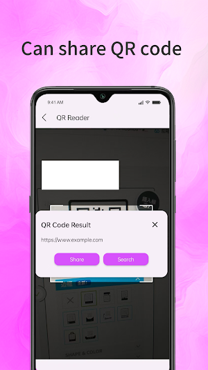 Handy QR Scanner Screenshot 2