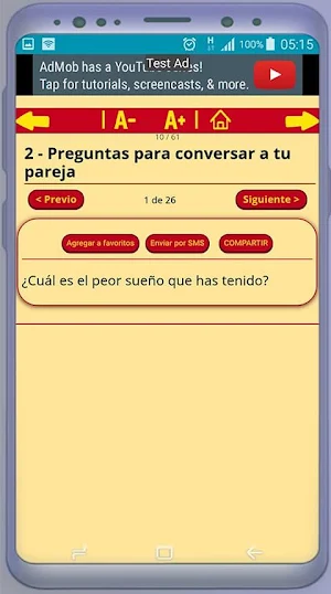 Preguntas para conversar a tu pareja Screenshot 1