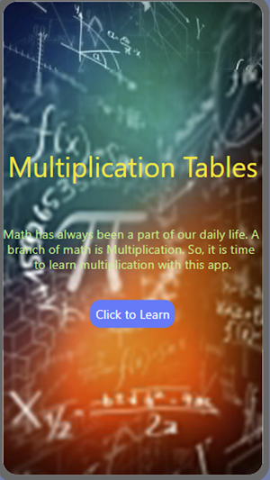 Multiplication Tables- Hilkiah Screenshot 2