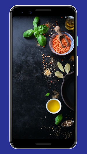 Food Wallpapers & Backgrounds Screenshot 2