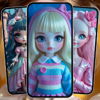 Lovely Doll Wallpaper HD 4K