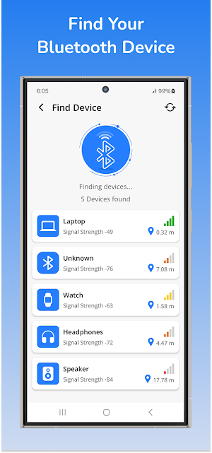 Bluetooth Manager & Locator Screenshot 2