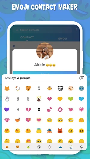 Emoji Contact Maker : Animoji maker Screenshot 2