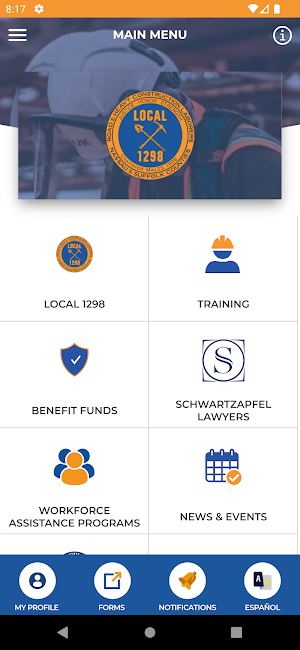 LiUNA 1298 Screenshot 2